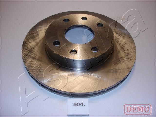 Ashika 60-09-904C Front brake disc ventilated 6009904C