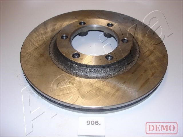 Ashika 60-09-906C Front brake disc ventilated 6009906C
