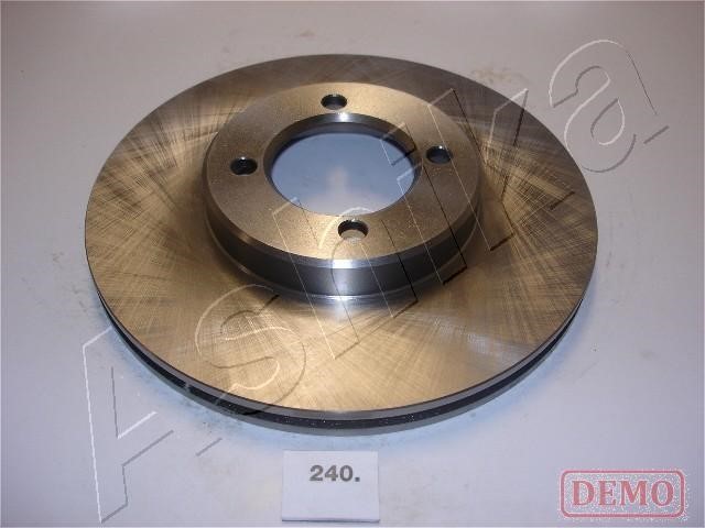 Ashika 60-02-240C Front brake disc ventilated 6002240C
