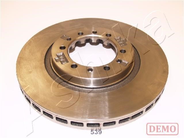 Ashika 60-05-539C Front brake disc ventilated 6005539C