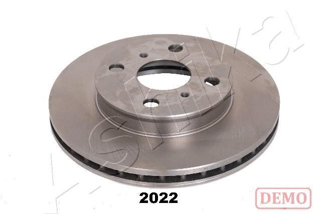 Ashika 60-02-2022C Front brake disc ventilated 60022022C