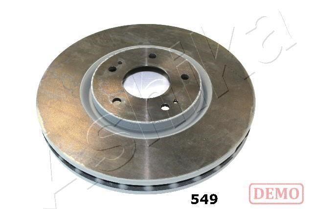Ashika 60-05-549C Front brake disc ventilated 6005549C