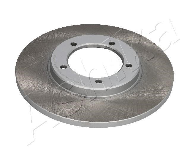 Ashika 60-06-601C Unventilated front brake disc 6006601C