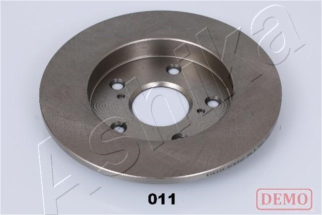 Ashika 61-00-0112C Rear ventilated brake disc 61000112C