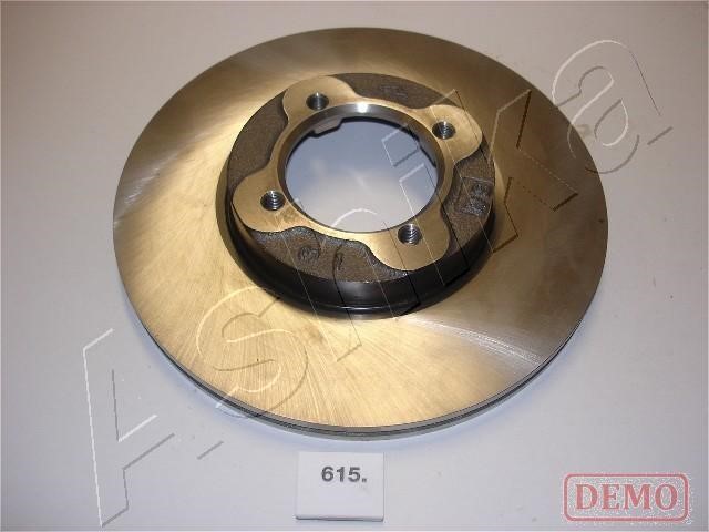 Ashika 60-06-615C Front brake disc ventilated 6006615C