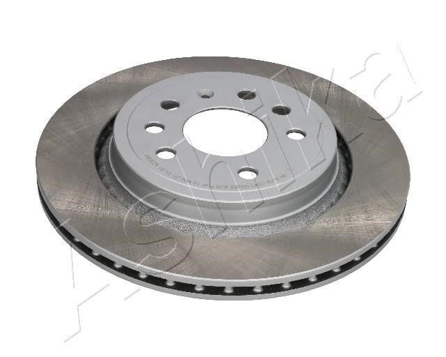 Ashika 61-00-006C Rear ventilated brake disc 6100006C
