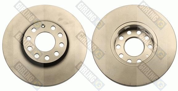Girling 6026521 Front brake disc ventilated 6026521