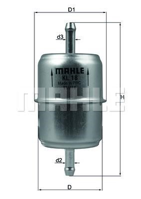 Mahle/Knecht KL 18 Fuel filter KL18