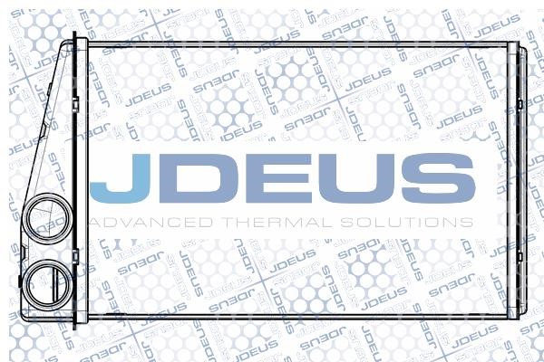 J. Deus M-223072A Heat Exchanger, interior heating M223072A