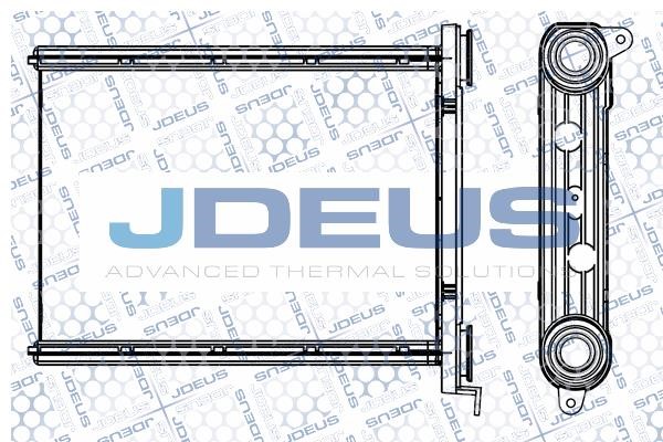 J. Deus M-223099A Heat Exchanger, interior heating M223099A