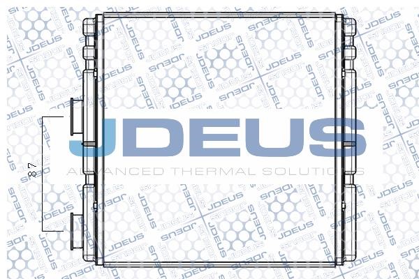 J. Deus M-2231030 Heat Exchanger, interior heating M2231030