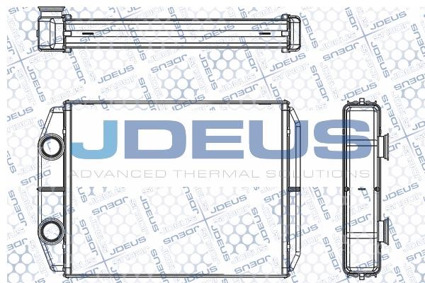 J. Deus M-2231130 Heat Exchanger, interior heating M2231130