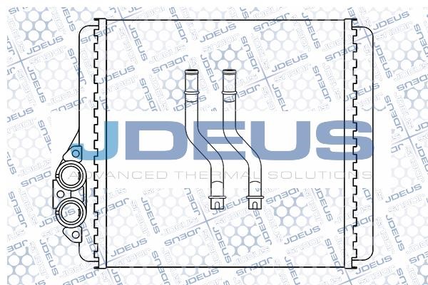 J. Deus M-231015A Heat Exchanger, interior heating M231015A