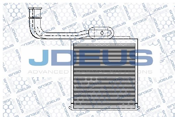 J. Deus M-242001A Heat Exchanger, interior heating M242001A
