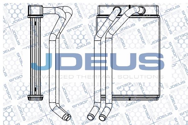 J. Deus M-2540240 Heat exchanger, interior heating M2540240