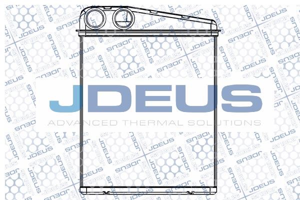 J. Deus M270004A Heat exchanger, interior heating M270004A
