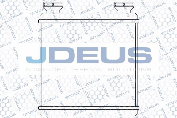 J. Deus M-2750010 Heat Exchanger, interior heating M2750010