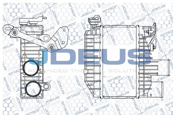 J. Deus M828064A Intercooler, charger M828064A