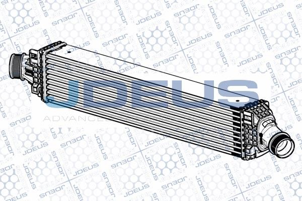 J. Deus RA8010620 Intercooler, charger RA8010620