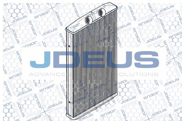 J. Deus RA2140230 Heat Exchanger, interior heating RA2140230