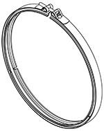 4IL004 Dinex Exhaust clamp
