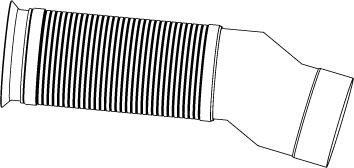 56131 Dinex Exhaust pipe
