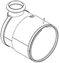 Dinex 58021 Soot/Particulate Filter, exhaust system 58021