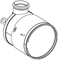 Dinex 58040 Soot/Particulate Filter, exhaust system 58040