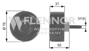 Flennor FU23961 V-ribbed belt tensioner (drive) roller FU23961
