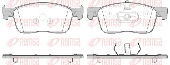 Kawe 1719 00 Brake Pad Set, disc brake 171900