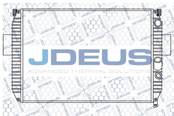 J. Deus M-0140180 Radiator, engine cooling M0140180