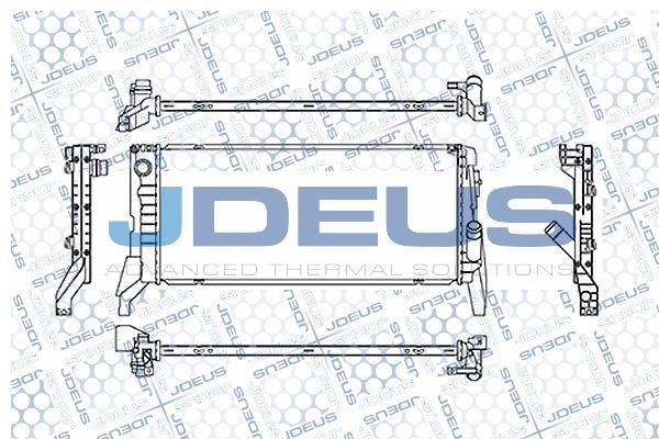 J. Deus M-0050880 Radiator, engine cooling M0050880