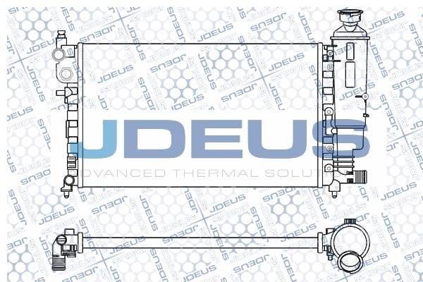 J. Deus M-0070310 Radiator, engine cooling M0070310