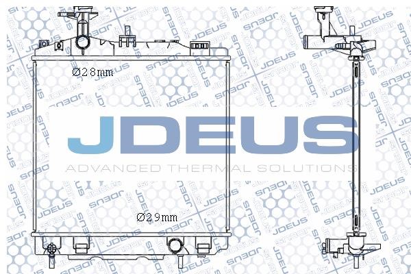 J. Deus M-0180530 Radiator, engine cooling M0180530