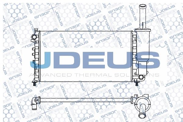 J. Deus M-011063A Radiator, engine cooling M011063A
