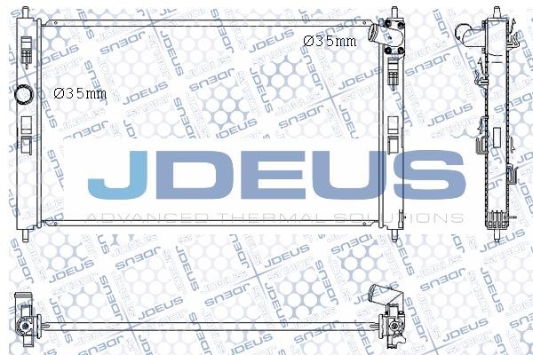 J. Deus M-0180540 Radiator, engine cooling M0180540