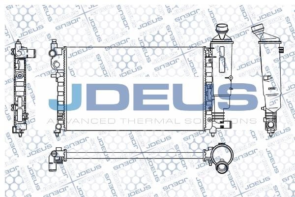 J. Deus M-0210290 Radiator, engine cooling M0210290