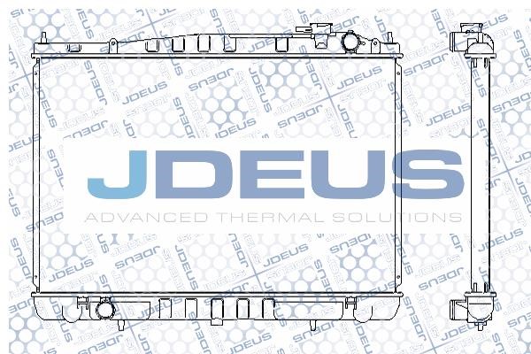 J. Deus M-0190530 Radiator, engine cooling M0190530