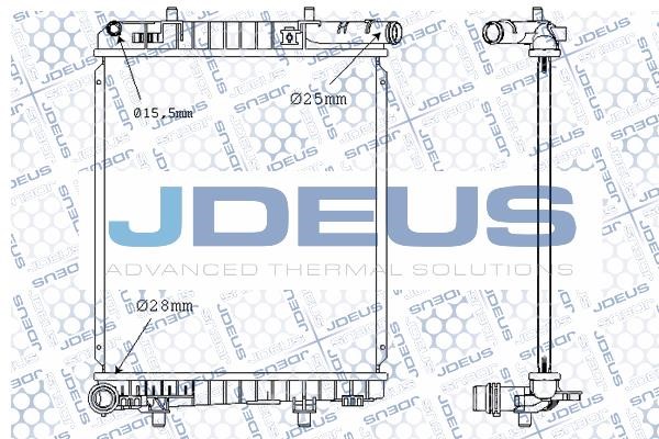 J. Deus M-0210590 Radiator, engine cooling M0210590