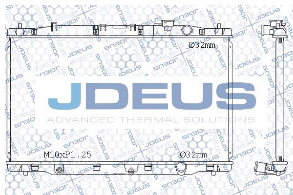 J. Deus M-0130120 Radiator, engine cooling M0130120