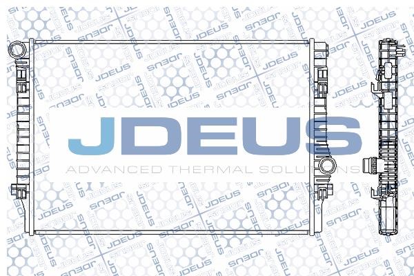 J. Deus M-0300190 Radiator, engine cooling M0300190