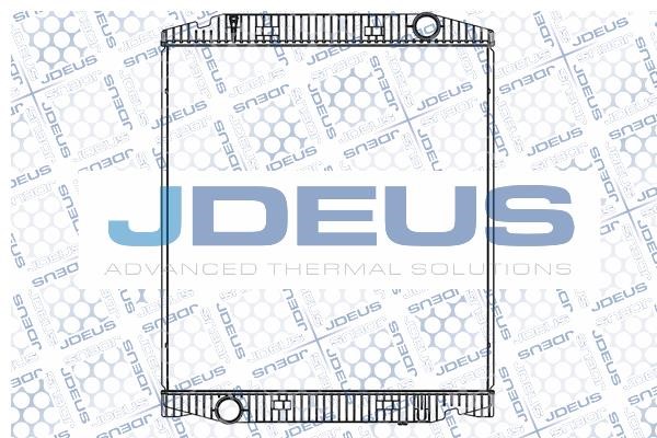 J. Deus M-1140130 Radiator, engine cooling M1140130