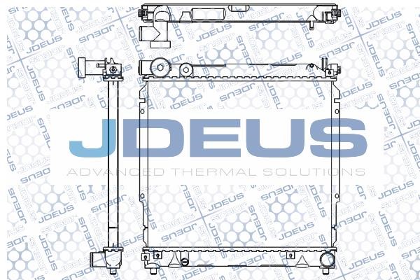 J. Deus M-042013A Radiator, engine cooling M042013A