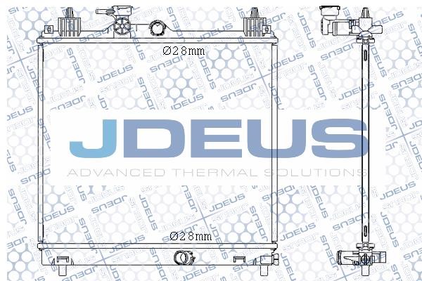 J. Deus M-0420340 Radiator, engine cooling M0420340