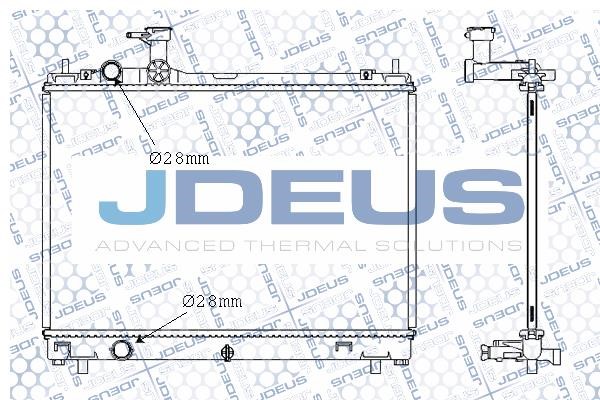 J. Deus M-0420360 Radiator, engine cooling M0420360