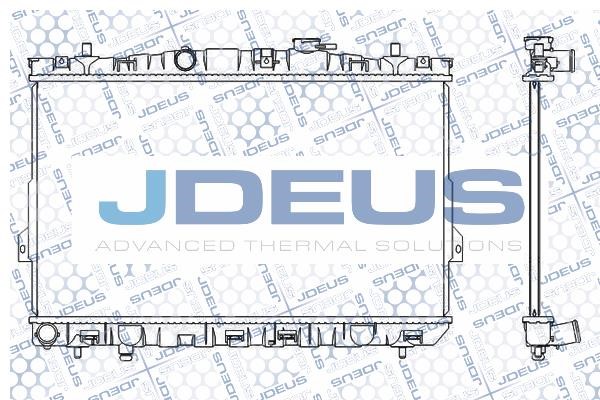 J. Deus M-0540650 Radiator, engine cooling M0540650
