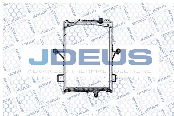 J. Deus M-1310350 Radiator, engine cooling M1310350