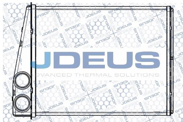 J. Deus M-2171180 Heat Exchanger, interior heating M2171180