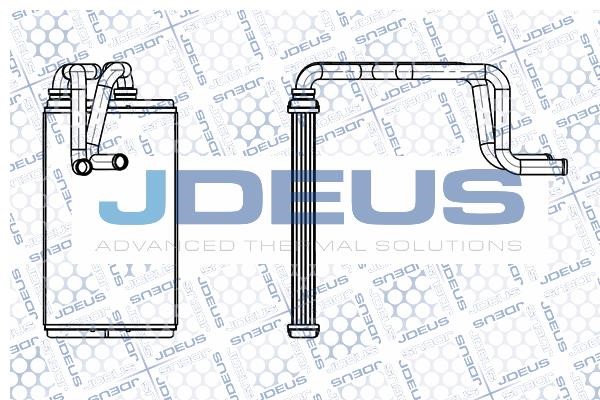J. Deus M-2180430 Heat Exchanger, interior heating M2180430