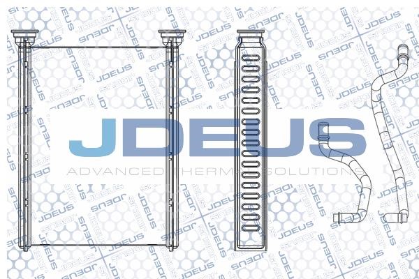 J. Deus M-2190230 Heat Exchanger, interior heating M2190230